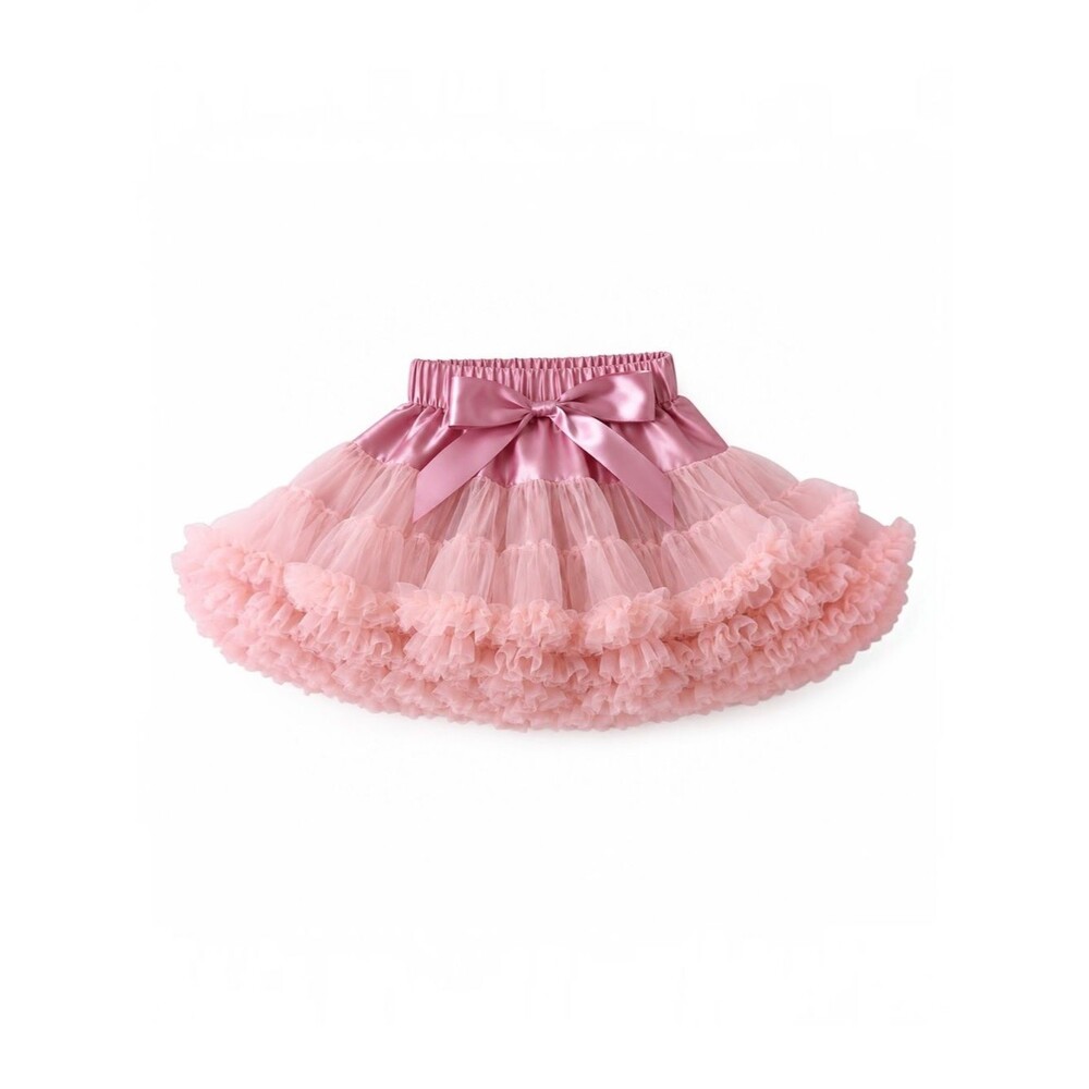Posh Peanut Pink Ruffle Tutu Skirt Size 90 2T Balletcore Birthday Party Twirl